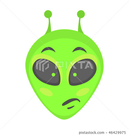 Alien head - Pensive Alien head - Pensive 46429975