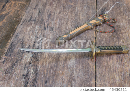 sword steel blade samurai and scabbard easel sword steel blade samurai and scabbard easel 46430211