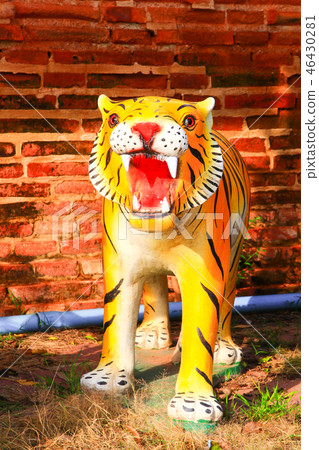 tiger statue beautiful tiger statue beautiful 46430281