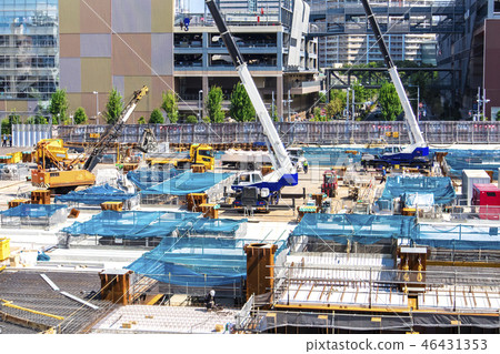 Construction site of condominium / building Construction site of condominium / building 46431353