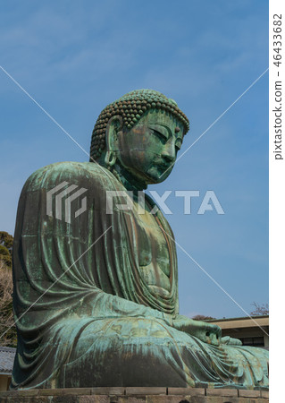 Stock Photo: kamakura buddha 46433682