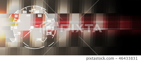 Racing speed background, vector abstraction in car 46433831