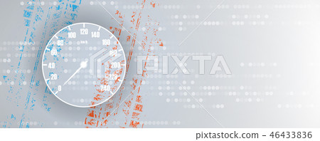 Racing speed background, vector abstraction in car 46433836