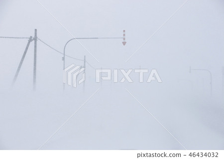 White out (Wakkanai city) White out (Wakkanai city) 46434032