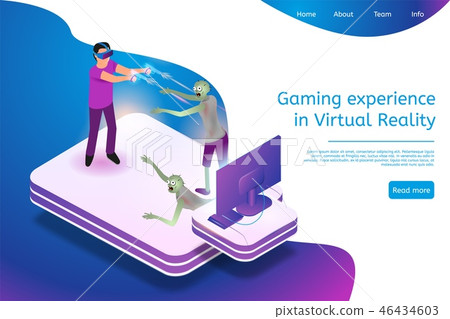 Isometric Gaming Experience in Virtual Reality 46434603