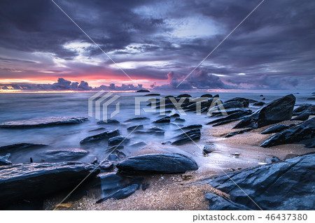 Rock beach Phuket Thailand 46437380