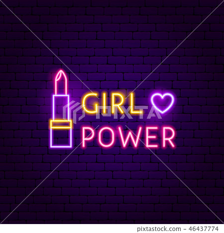 Girl Power Neon Sign 46437774