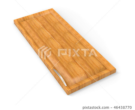 3d rendering kitchen door furniture of wood 46438770