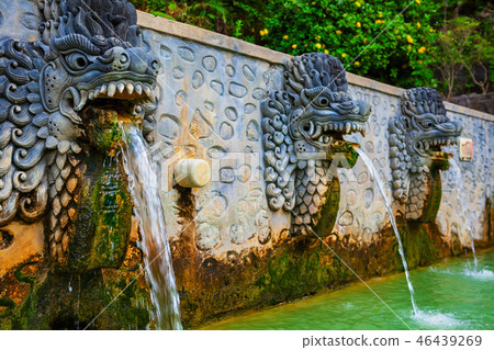 Natural hot spring resort Air Panas Banjar on Bali Natural hot spring resort Air Panas Banjar on Bali 46439269