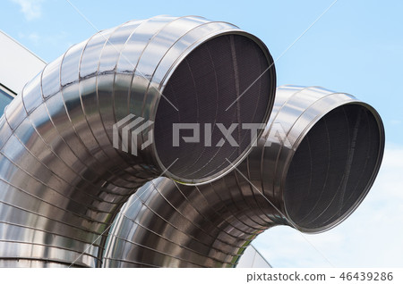 Stainless steel pipes. Air exchange ducts 46439286