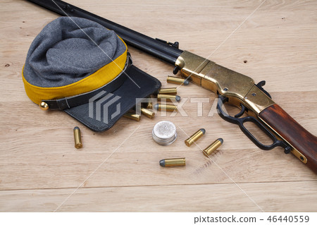 Civil War period repeating rifle Civil War period repeating rifle 46440559