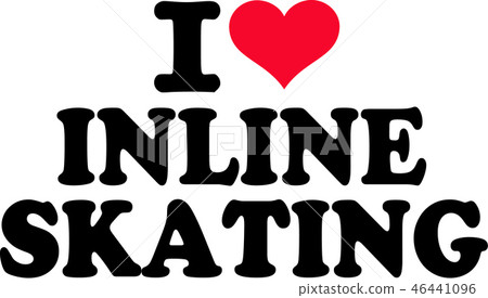 I love inline skating 46441096