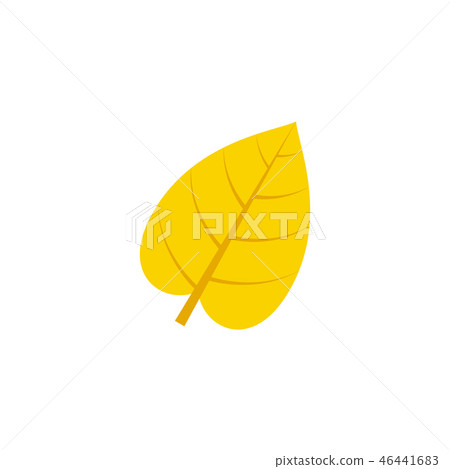 cordate leaf flat icon cordate leaf flat icon 46441683