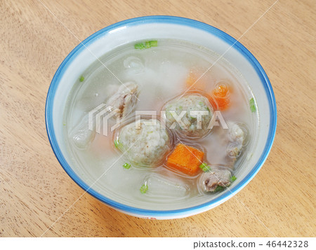 Fish ball soup Fish ball soup 46442328