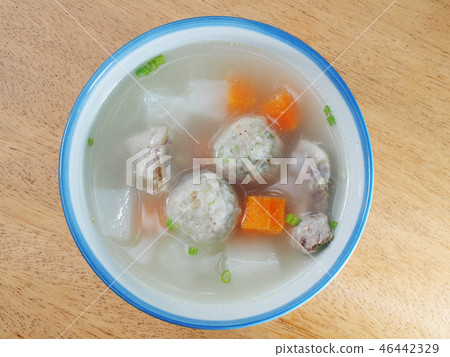 Fish ball soup Fish ball soup 46442329