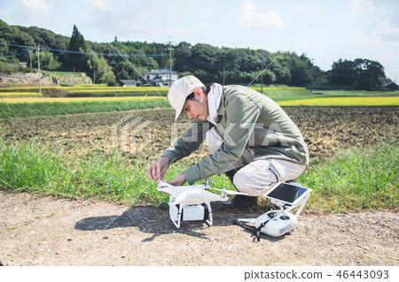 Agriculture drone 46443093