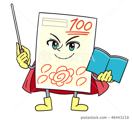 Test grades study character Test grades study character 46443218