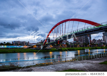 Taipei Taiwan Red Bridge, Taipei Taiwan Bridge 46443655