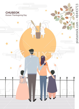 Korean Holiday Promotion Vector Illustration 46443713