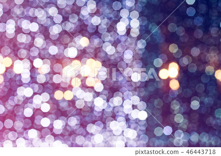 Christmas lights with blurred background 46443718