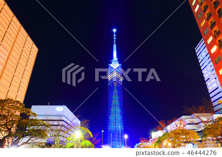 福岡縣福岡市福岡市哈拉區海濱百道在點亮期間 46444276