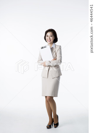 Portrait of Middleaged Asian Couple - Career in Midlife Portrait of Middleaged Asian Couple - Career in Midlife 46444541