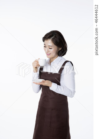 Portrait of Middleaged Asian Couple - Career in Midlife Portrait of Middleaged Asian Couple - Career in Midlife 46444612
