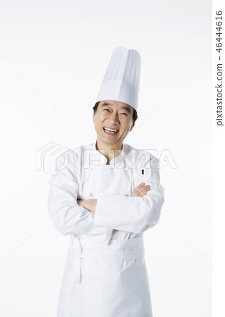 Portrait of Middleaged Asian Couple - Career in Midlife Portrait of Middleaged Asian Couple - Career in Midlife 46444616