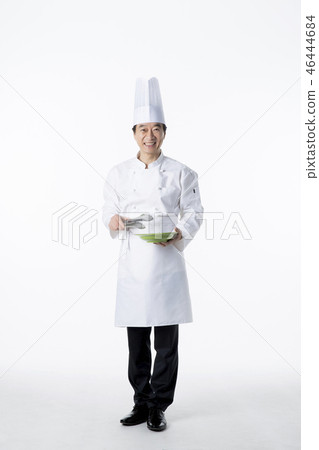 Portrait of Middleaged Asian Couple - Career in Midlife 46444684