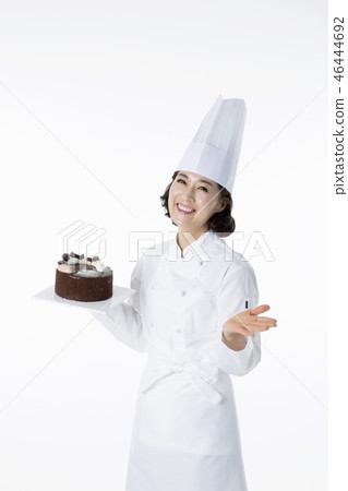 Portrait of Middleaged Asian Couple - Career in Midlife Portrait of Middleaged Asian Couple - Career in Midlife 46444692