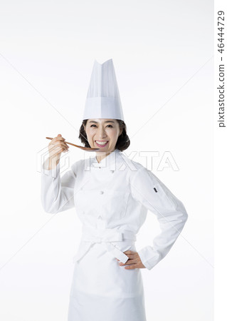 Portrait of Middleaged Asian Couple - Career in Midlife Portrait of Middleaged Asian Couple - Career in Midlife 46444729