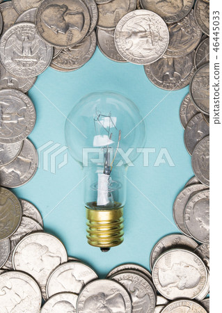 Light bulb glowing as Business idea concept with concept creative thinking and innovative solutions. 182 Light bulb glowing as Business idea concept with concept creative thinking and innovative solutions. 182 46445033