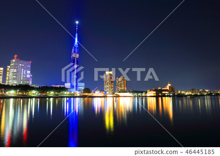 Fukuoka City Hara-ku Seaside Momochi Scenery Fukuoka Tower 46445185