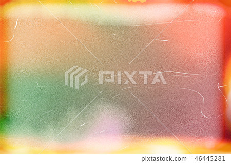 鮮豔細緻的老舊底片漏光紋理背景 46445281