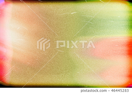 鮮豔細緻的老舊底片漏光紋理背景 46445283