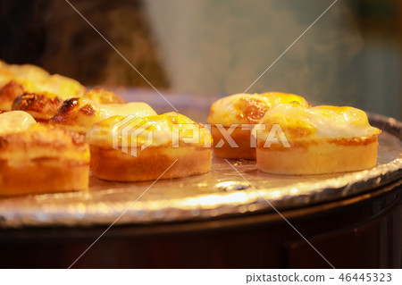 Korea street food , Korean Egg Cake in Seoul Korea 46445323