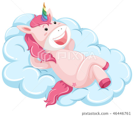Unicorn on the sky 46446761