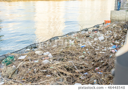 Waste from the sea, water, pollution, waste, environmental issues 46448548