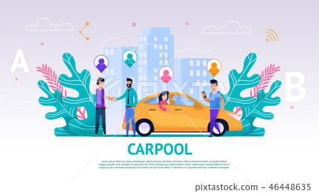 Banner Illustration Group People Travel Companion 46448635