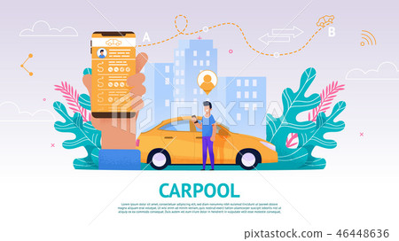 Image Guy Planning Trip from Point A to Point B 46448636