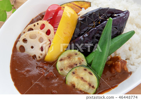 Curry rice stock photos 46448774