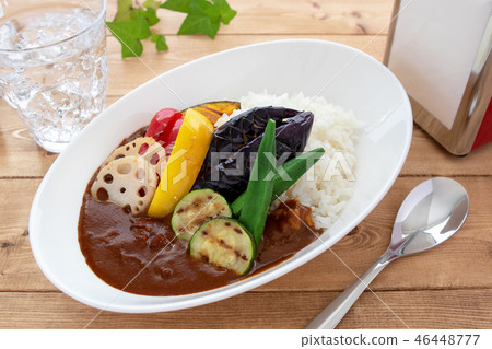 咖哩飯股票照片 46448777