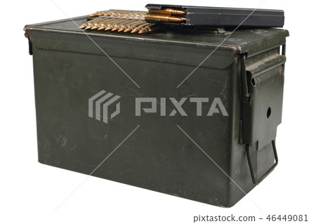 Ammo Can with ammunition belt 46449081