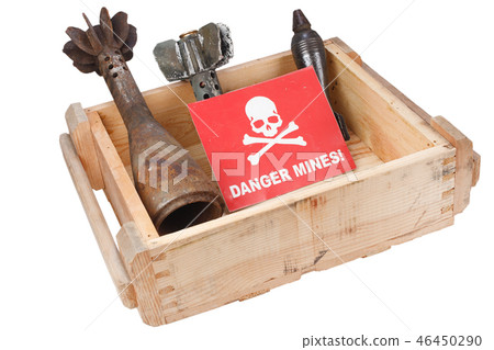 Demining (Bomb disposal) mortar bombs Demining (Bomb disposal) mortar bombs 46450290