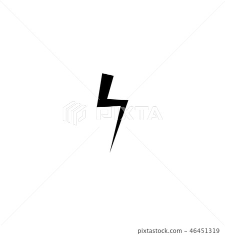 Flash and lightning icon Flash and lightning icon 46451319