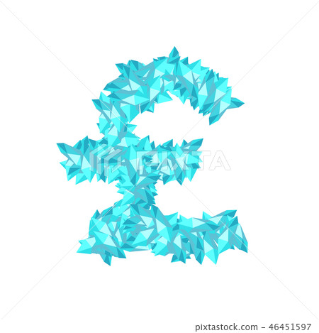 Alphabet Crystal diamond 3D virtual set Currency Alphabet Crystal diamond 3D virtual set Currency 46451597