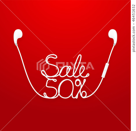 Earphones wireless and remote, earbud type white 46451632