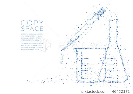 Abstract Geometric Circle dot pattern Dropper Abstract Geometric Circle dot pattern Dropper 46452371