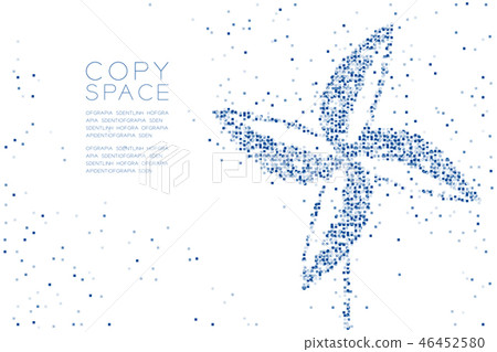 Abstract Geometric Square box pattern Paper Wind 46452580