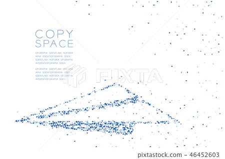 Abstract Geometric Polygon square box and Triangle Abstract Geometric Polygon square box and Triangle 46452603